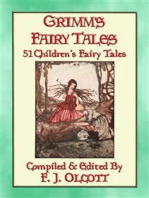 GRIMM'S FAIRY TALES - 51 Illustrated Children's Fairy Tales