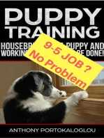 Puppy Training: Housebreaking a Puppy and Working Full Time Can Be Done!