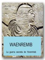 Waenremib, la guerra secreta de Horemheb