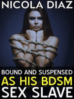 Bound and Suspended as His BDSM Sex Slave