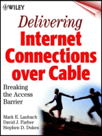 Delivering Internet Connections over Cable
