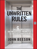 The Unwritten Rules: The Six Skills You Need to Get Promoted to the Executive Level