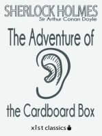 The Adventure of the Cardboard Box