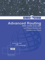 Advanced Routing: OSPF, EIGRP, IS-IS, BGP und Redistribution mit Routern von Cisco