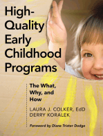 High-Quality Early Childhood Programs