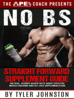 The No B.S. Straightforward Supplement Guide