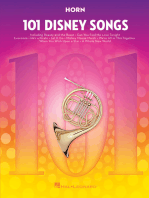 101 Disney Songs: for Horn