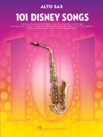 101 Disney Songs: for Alto Sax