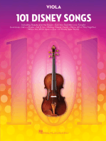 101 Disney Songs: for Viola