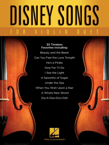 Disney Songs for Violin Duet