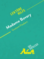 Madame Bovary von Gustave Flaubert (Lektürehilfe): Detaillierte Zusammenfassung, Personenanalyse und Interpretation