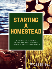 Survival Retreat Self Sufficient Living Book Creating the Low-Budget Homestead 