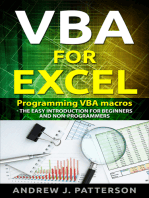 VBA for Excel