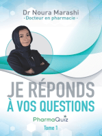 "Je réponds à vos questions": Pharmaquiz / Tome 1