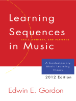 Learning Sequences in Music: A Contemporary Music Learning Theory (2012 Edition)
