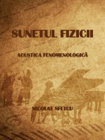 Sunetul fizicii: Acustica fenomenologică