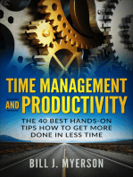 Time Management and Productivity