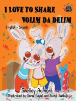 I Love to Share Volim da delim (Bilingual Serbian Kids Book)