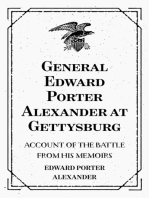 General Edward Porter Alexander at Gettysburg