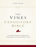 The NKJV, Vines Expository Bible: A Guided Journey Through the Scriptures with Pastor Jerry Vines
