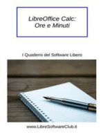 LibreOffice Calc: Ore e Minuti