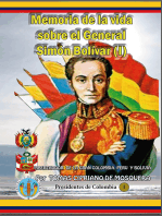 Memoria sobre la vida del general Simón Bolívar (I)