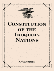 Constitution of the Iroquois Nations by Krill Press - Ebook | Scribd
