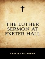 The Luther Sermon At Exeter Hall