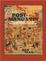 Post-Mandarin: Masculinity and Aesthetic Modernity in Colonial Vietnam