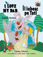 I Love My Dad Îl iubesc pe Tati (Romanian Children's Book)