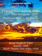 English Vietnamese Bible - The Gospels - Matthew, Mark, Luke and John: Basic English 1949 - Darby 1890 - Kinh Thánh Việt Năm 1934