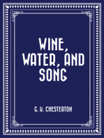 Wine, Water, and Song