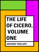 The Life of Cicero, Volume One