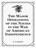 The Major Operations of the Navies in the War of American Independence