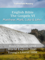 English Bible - The Gospels VI - Matthew, Mark, Luke and John: Basic English 1949 - World English 2000 - Youngs Literal 1898
