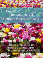 English Dutch Bible - The Gospels VII - Matthew, Mark, Luke & John: Basic English 1949 - Youngs Literal 1898 - Statenvertaling 1637