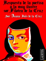 Respuesta de la poetisa a la muy Ilustre sor Filotea de la Cruz