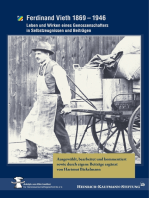 Ferdinand Vieth 1869 - 1946: Leben und Wirken eines Genossenschafters in Selbstzeugnissen und Beiträgen