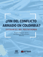 ¿Fin del conflicto armado en Colombia?: Escenarios de postacuerdo