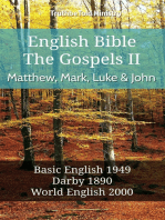 English Bible - The Gospels II - Matthew, Mark, Luke and John: Basic English 1949 - Darby 1890 - World English 2000