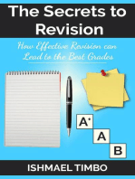 The Secrets to Revision