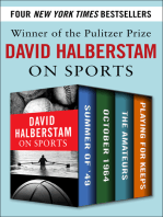 David Halberstam on Sports