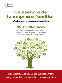 La esencia de la empresa familiar de Núria Vilanova (Libro