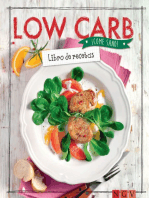 Low Carb: Libro de recetas