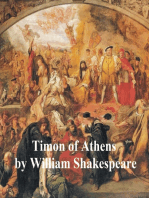 Timon of Athens, with line numbers