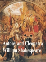 Antony and Cleopatra, with line numbers