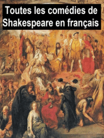 Toutes les comédies de Shakespeare en Français