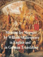 Measure for Measure/ Maass fur Maass: Bilingual edition