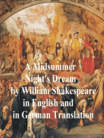 A Midsummer Night's Dream/ Ein Sommernachtstraum/ Ein St. Johannis Nachts-Traum: Bilingual edition