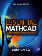Essential Mathcad for Engineering, Science, and Math: Essential Mathcad for Engineering, Science, and Math w/ CD